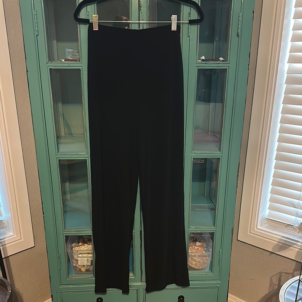 Vintage Joseph Ribkoff Black Wide Leg Pants - Picture 2 of 5